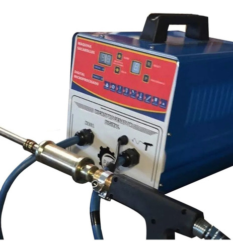Sacabollo Pampa Chapista M 220v Ind. Argentina Sin Carro Color Azul