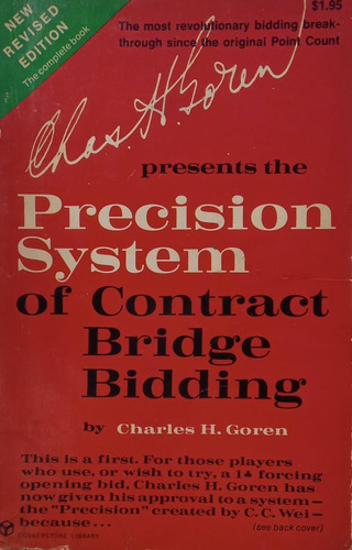 H Goren Precision System Of Contract Bridge Bidding