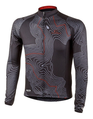 Camisa Ciclismo Manga Longa Mauro Ribeiro Short Cut