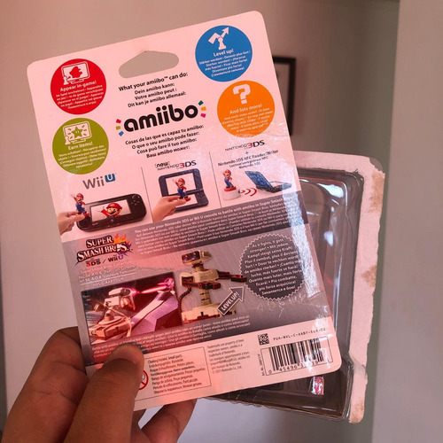 Amiibo R.o.b. Super Smash Bros. Colores De Famicom. Usado. (Usado)