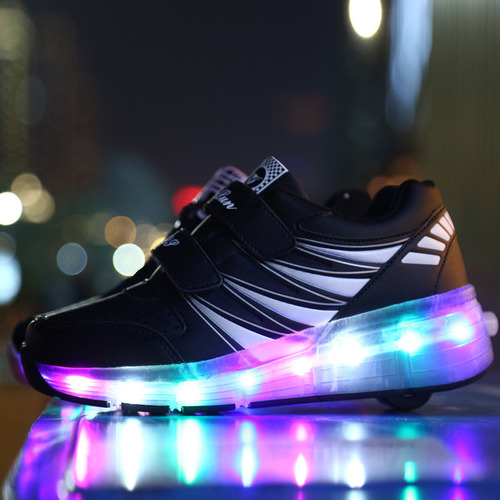 Patines Heelys Recargables Con Luces Led Parpadeantes Para J