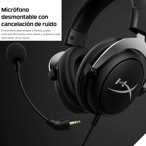 Imagen 8 de 10 de Hyperx Cloudx Diadema Gamer Pc, Xbox One Y Series X|s, Ps5|4