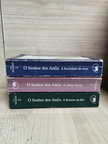 Trilogia O Senhor Dos Anéis Três Partes - Martins Fontes Edição Brasileira (Usado)
