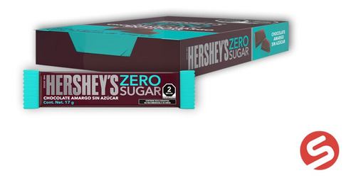 Hersheys Dark Sugar Free Sin Azucar 10 Pzs