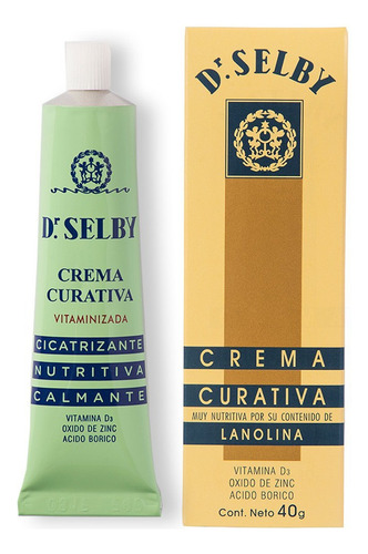 Crema Curativa Vitaminizada Dr Selby® 40g