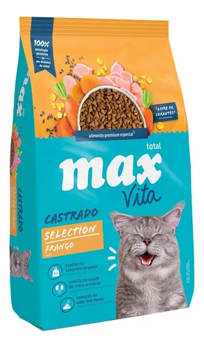 Max Vita Gatos Castrado Selection Pollo 3 Kg