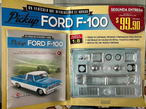  Camioneta Ford Pickup F-100 Modelo Escala 1:8