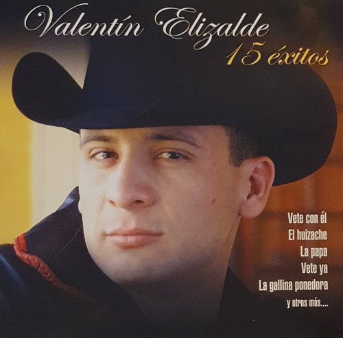 Cd Valentin Elizalde - 15 Exitos - 2007