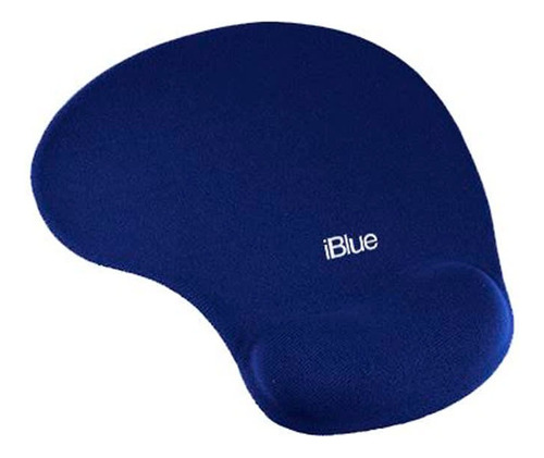 Mouse Pad Ergonómico Iblue Mp372-bl Reposa Muñeca Color Azul