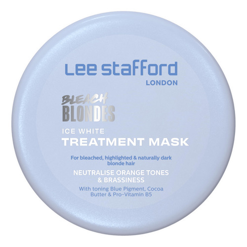 Lee Stafford Bleach Blondes Ice White Tratamiento Tonificant