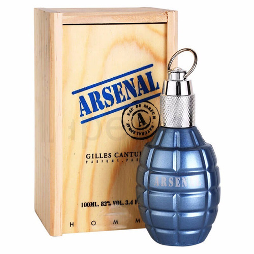 Perfume Gilles Cantuel Arsenal Blue Edp Masculino 100ml