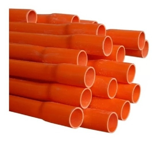 Tubos Pvc Conduit 32mm (tira 3.0 Mts) Anaranjado Vinilit