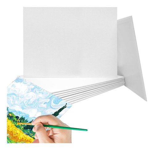 10pcs 30*20cm Lienzo Artístico Para Pintar Acrílico Y Óleo