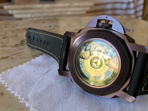 Relógio Luminor Panerai Pam 00329 Ed Limitada 0013/1950