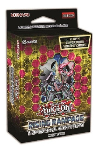 Yugi-oh! Rising Rampage Special Edition Ingles + Obsequio