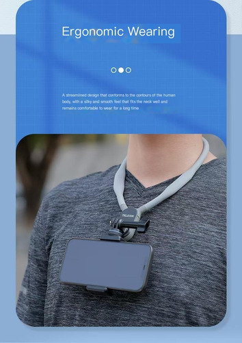 Cuello Colgante Magnético Para Gopro12 Para Insta360