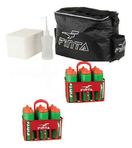 Kit Bolsa Térmica C/ 2 Cesto Garrafa Campo Futebol Envio 24h