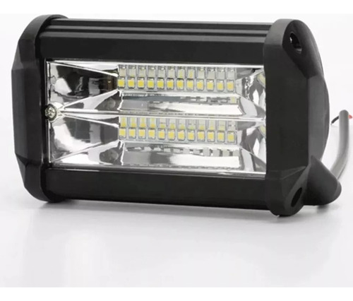 Barra Led 72w 24 Led 13.1cm Luz Blanca Fría 12-24v 