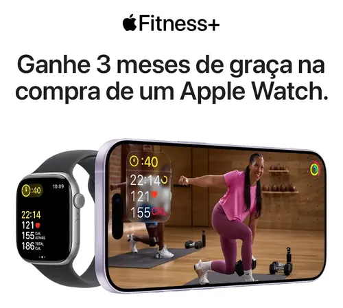 Apple Watch Se 3 40mm Gps Starlight Sb P/m | Parcelamento sem juros