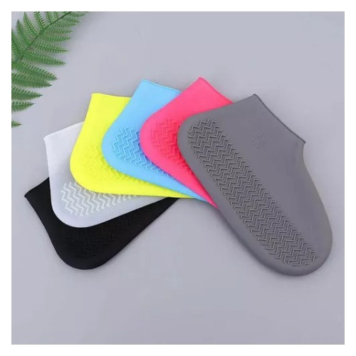Protector Cubre Zapatos Tenis Impermeable De Silicon Lluvia