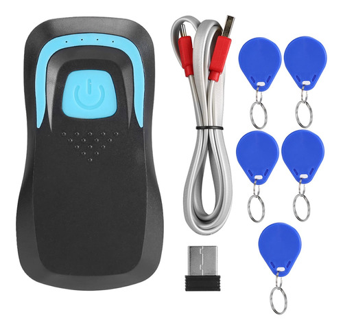 Lector Tarjeta Mano Bluetooth Rfid Ic Escaner Codigo 13.56 M