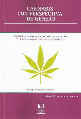 Cannabis Con Perspectiva De Genero Baca Paunero