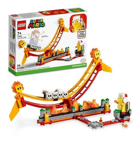 Lego 71416 Set De Expansion Gran Ola De Lava Super Mario