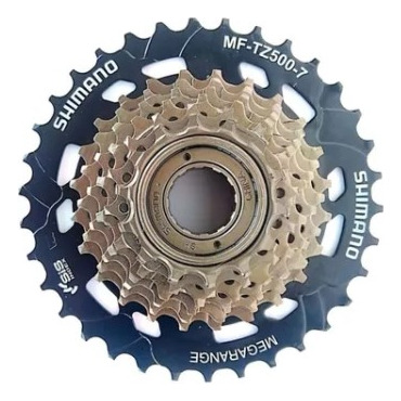 Rache Shimano Megarange Mf-tz500-7 14/34 7 Velocidades 