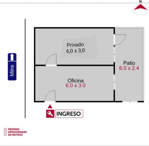 Imagen 7 de 7 de Venta - Se Venden Dos Oficinas Con Patio.