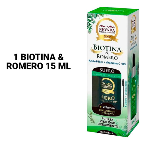 Biotina Y Romero 15 Ml