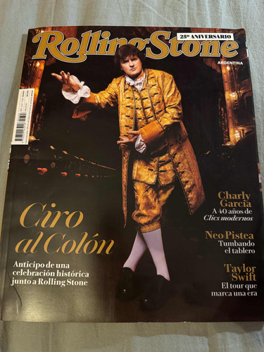 Revista Rolling Stone 308- Ciro Al Colón