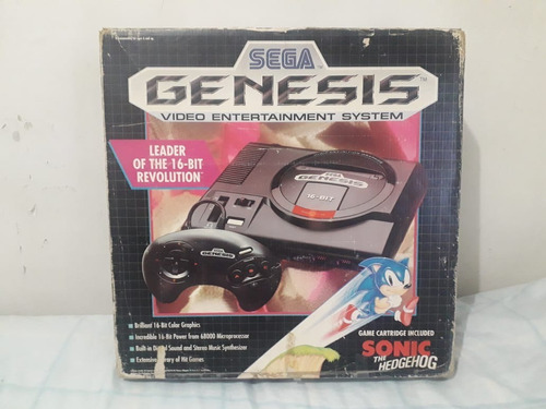 Consola Sega Genesis Americana Model 1 (mega Drive) Sonic