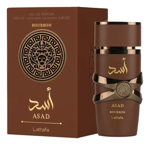 Perfume Arabe Masculino Asad Bourbon Lattafa Eau De Parfum 100ml
