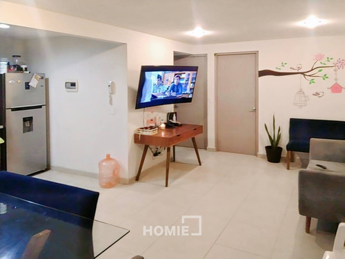 Imagen 1 de 9 de Hermoso Departamento Amueblado En Narvarte Norte, 65905