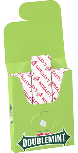 Chicles Doublemint Sabor Menta Pack 3 Pz Con 15 Sticks