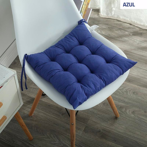 Imagen 3 de 10 de Almohadon Cuadrado P / Silla Eames Butaca Auto Hogar Colores