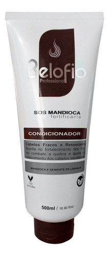 Belo Fio Vitalcap Sos Mandioca Condicionador 500 Ml