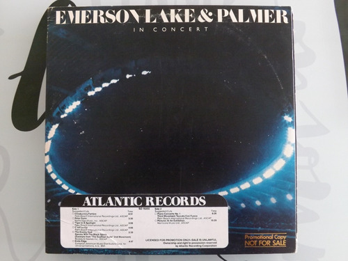 Emerson, Lake & Palmer - In Concert