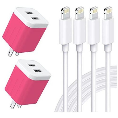 Usb Cargador De Pared, [apple Mfi Certificado] Cable 6gz9f