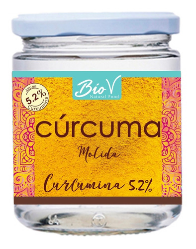 Cúrcuma 200 Gr, Molida, Con Curcumina Al 5.2. Agro Servicio.