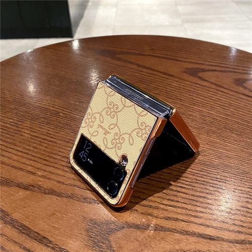 Funda Con Soporte De Anillo De Cuero Pu Galvanizado For Sam
