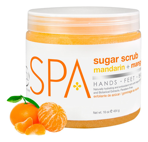 Azucar Exfoliante Manicure & Pedicure Mandarina + Mango Spa