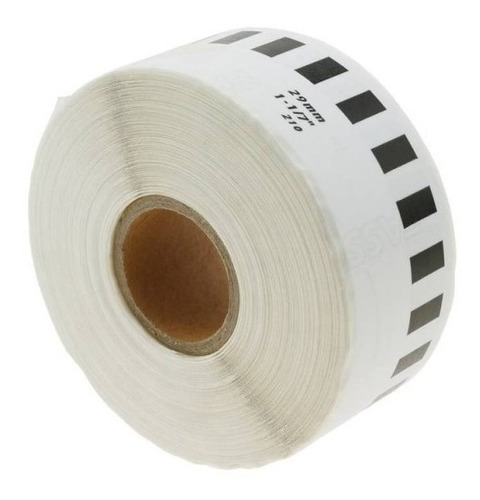 6 Rollos Etiquetas Adhesivas Impresora Brother Ql 29mm X 30m