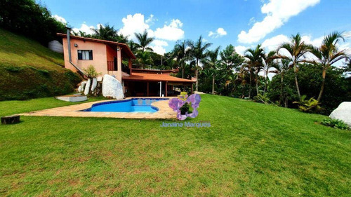 Chácara Com 3 Dormitórios À Venda, 3800 M² Por R$ 770.000,00 - Aparecidinha - Araçariguama/sp - Ch0134