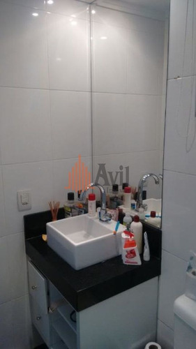 Imagem 3 de 7 de Apartamento Com 3 Dormitórios À Venda, 72 M² Por R$ 450.000,00 - Vila Carrão - São Paulo/sp - Av3333