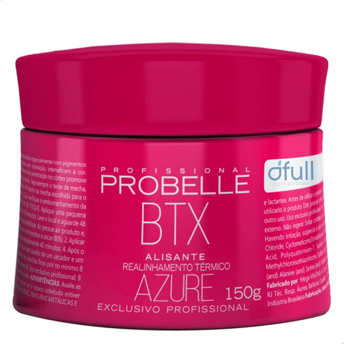 Alisante Botox Azure Realinhamento Térmico 150g Probelle