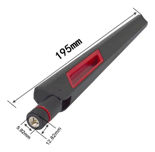 2x Sma 10db-12dbi De Doble 5g Adaptador De Módem De