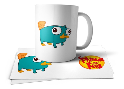 Phineas Y Ferb Perry El Ornitorrinco Taza Tu Propio Estilo 1