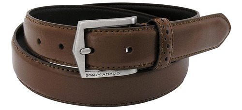 Stacy Adams Cinturón De Cuero Pinseal De 30 Mm Para Hombres 