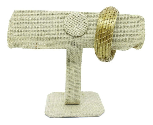 Expositor De Pulseira E Brinco - Juta 18x23 Cm